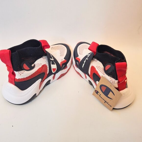 NEW CHAMPION Hyper Future Hi Pull on Sneaker from Finish Line Big Kids Size 5 - Picture 4 of 8